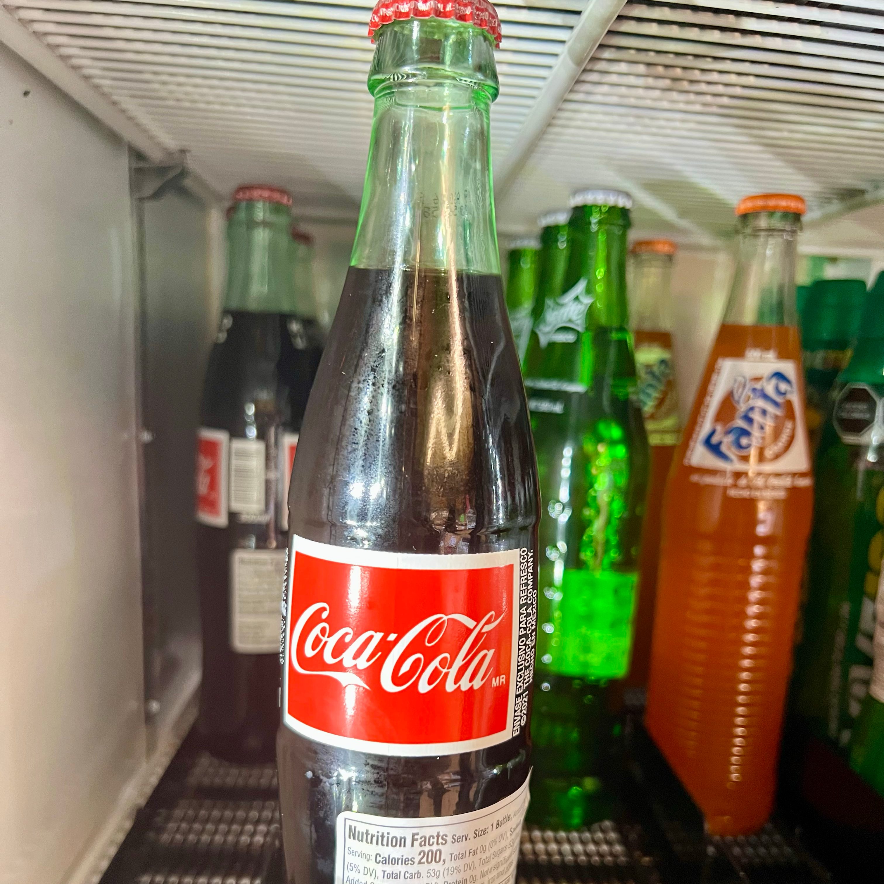 Mexican Bottle Sodas.
